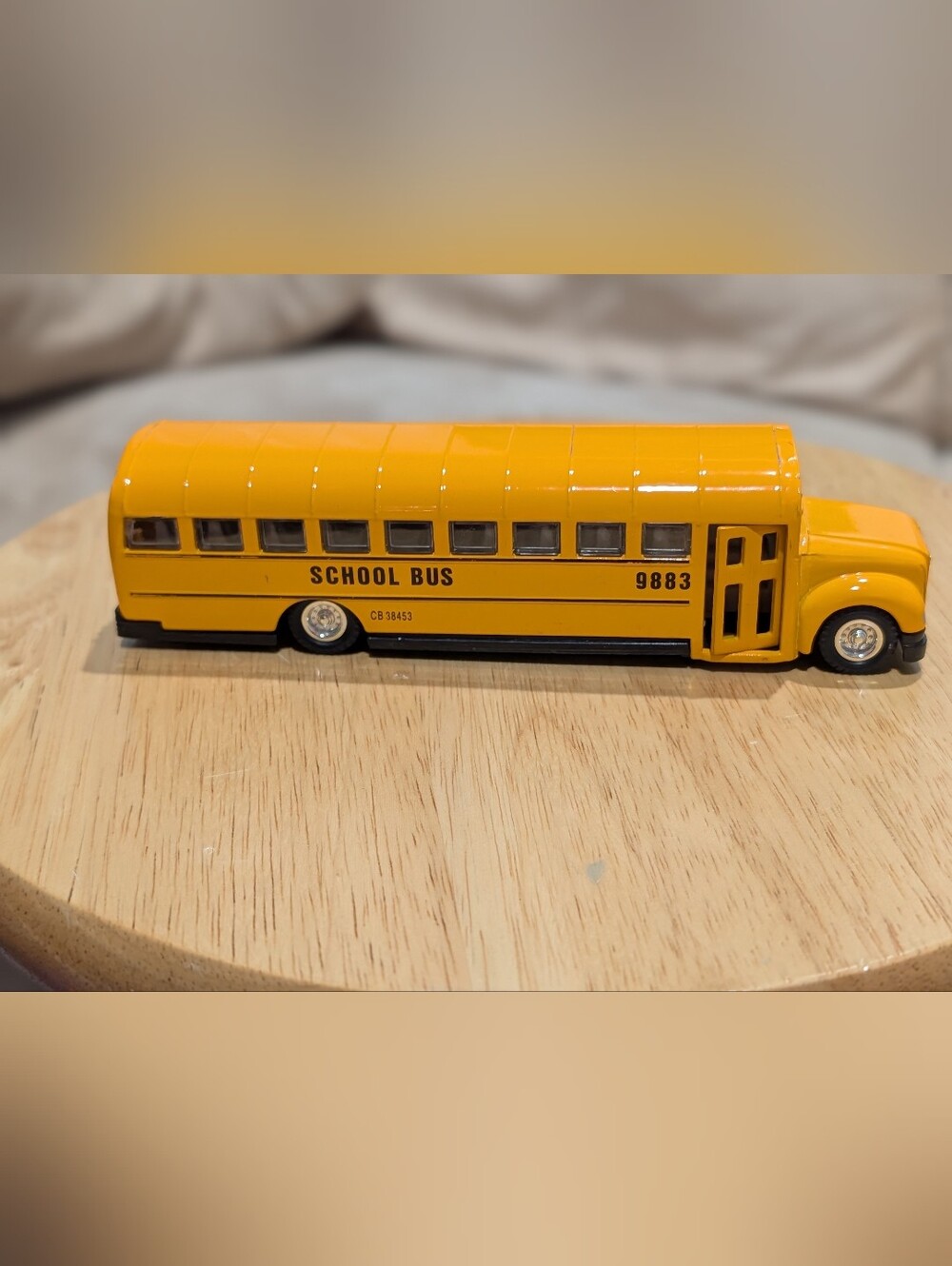 Vintage pull-back die-cast bus originally produced by Sunnyside (Superior)